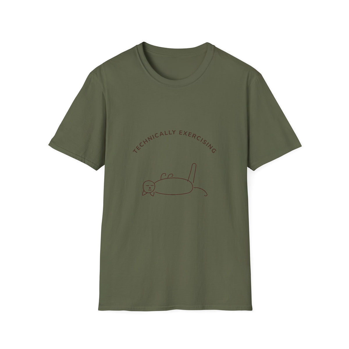 Technically Exercising Abstract T-Shirt