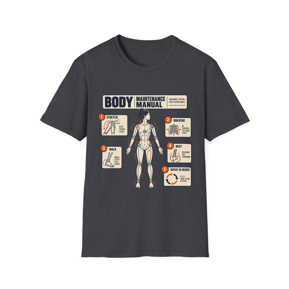 Body Maintenance Manual T-Shirt