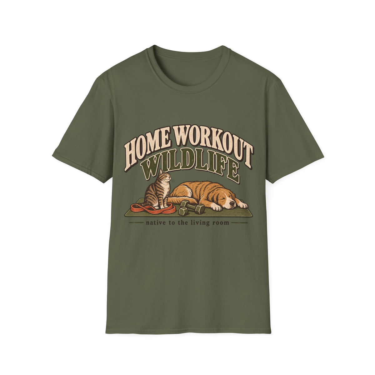 Home Workout Wildlife T-Shirt