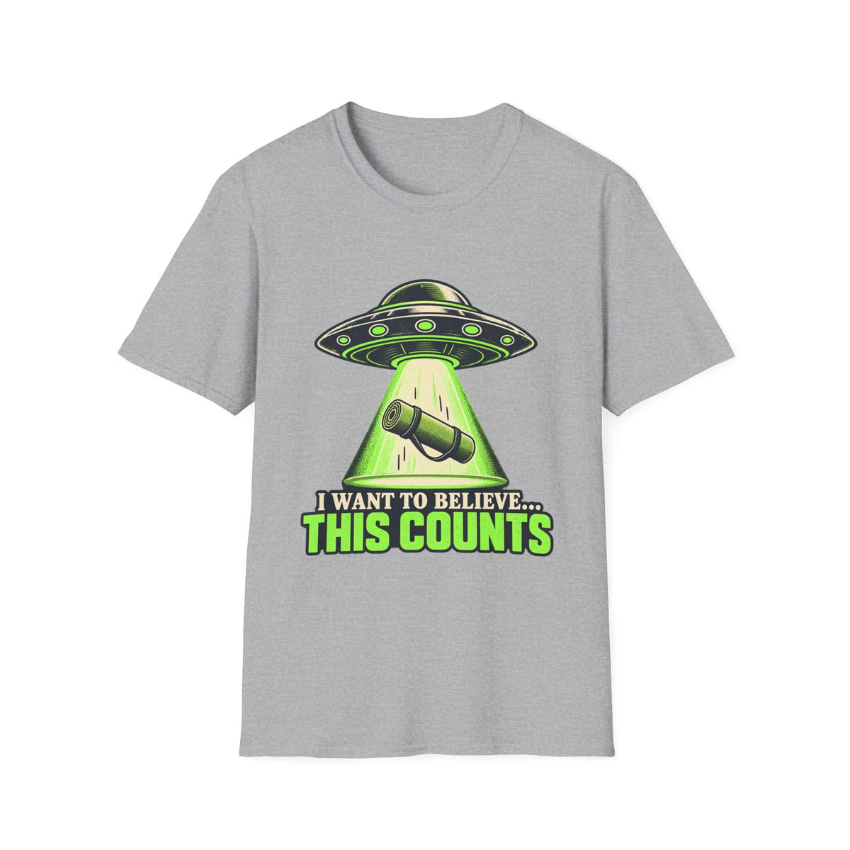 I Want To Believe This Counts T-Shirt