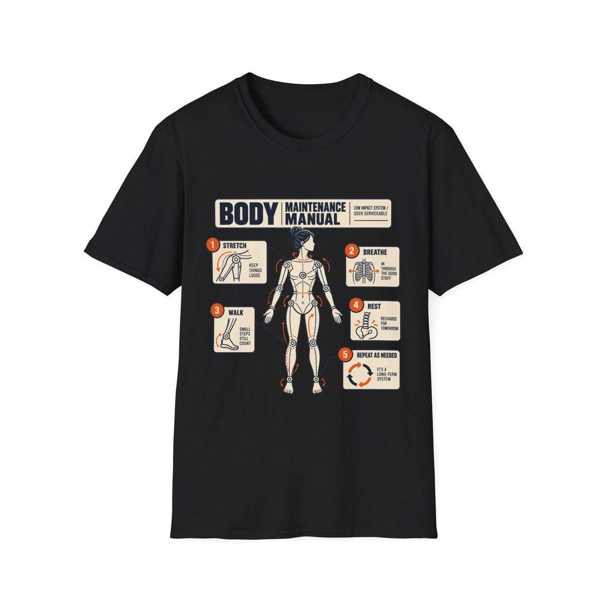 Body Maintenance Manual T-Shirt