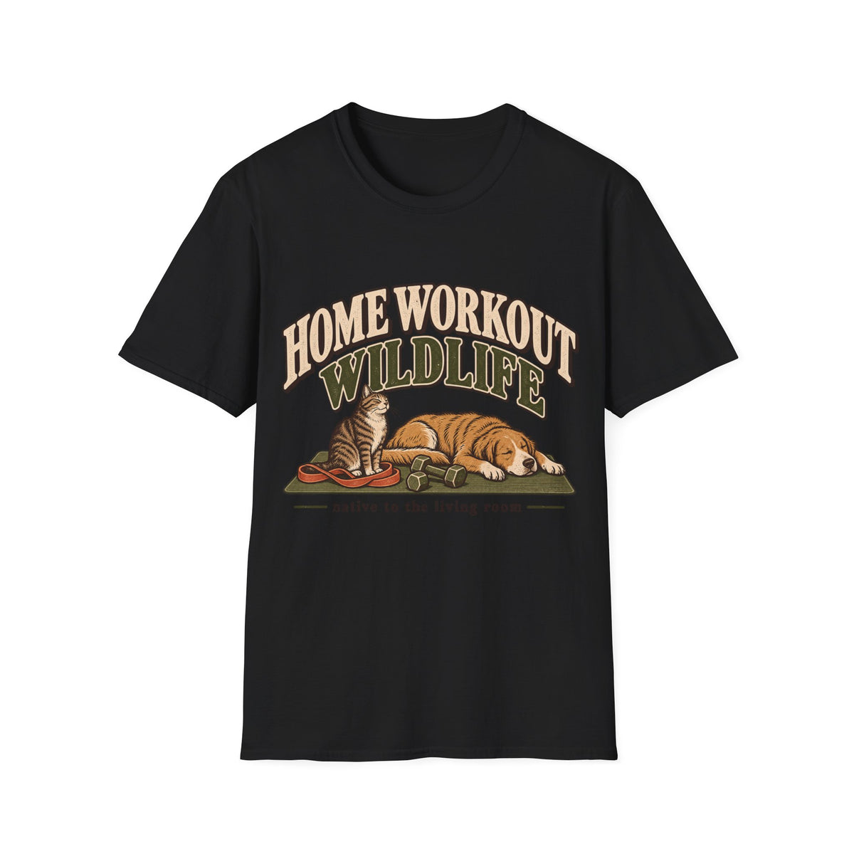 Home Workout Wildlife T-Shirt