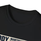 Body Maintenance Manual T-Shirt