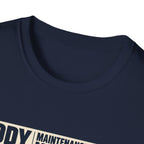 Body Maintenance Manual T-Shirt