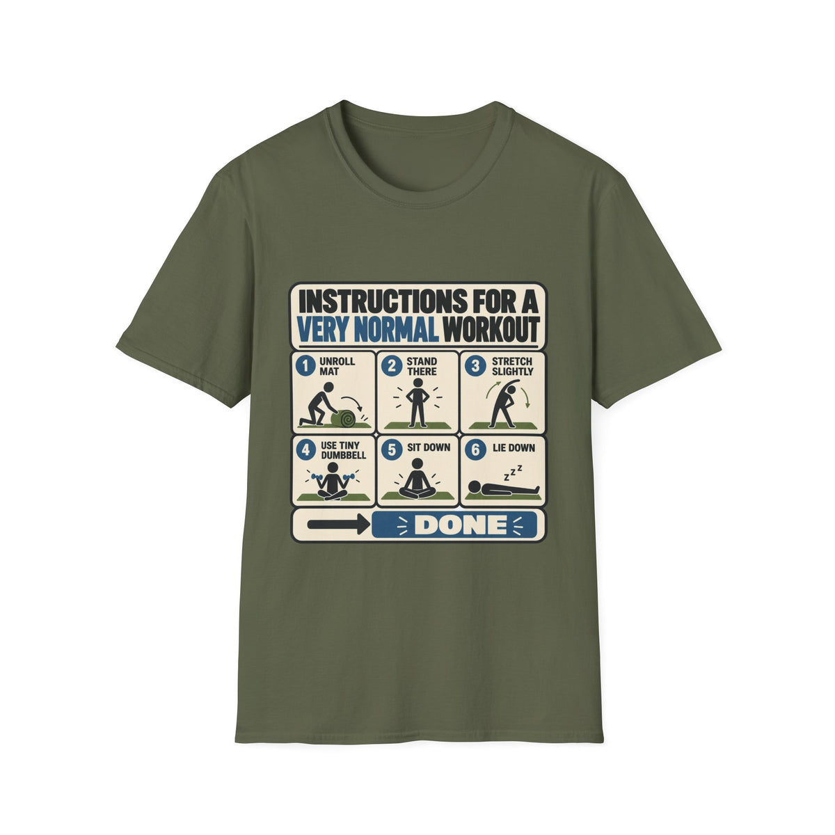 Very Normal Workout Plan T-Shirt