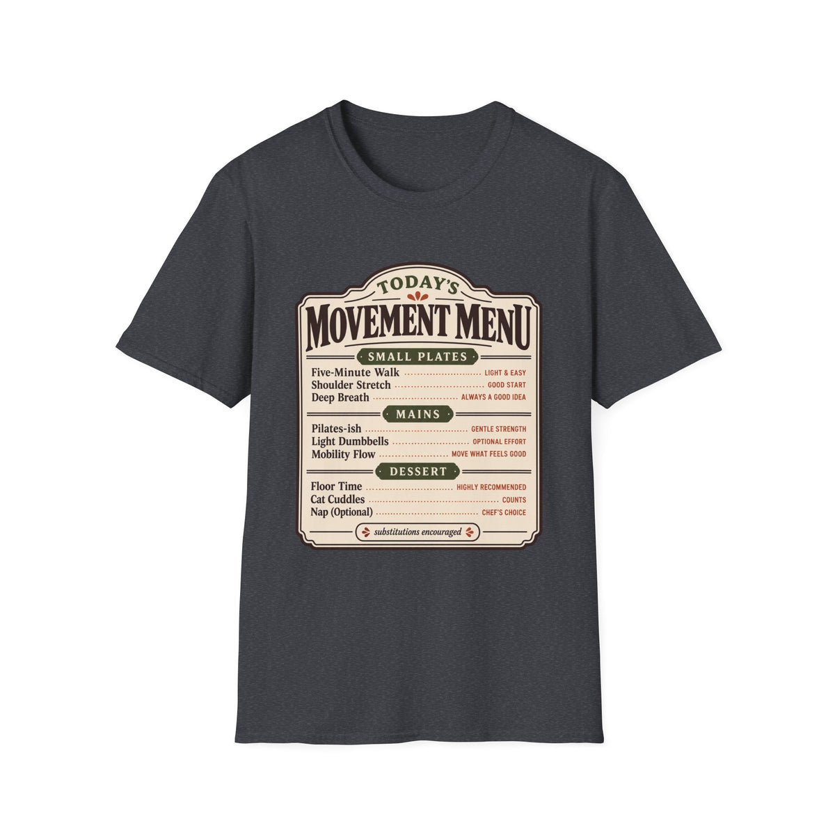 Movement Menu T-Shirt