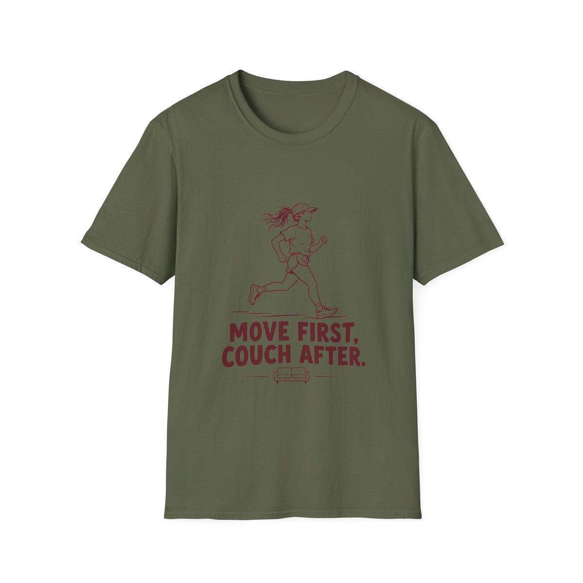 Move First Couch After T-Shirt