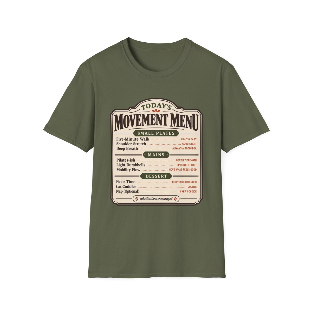 Movement Menu T-Shirt