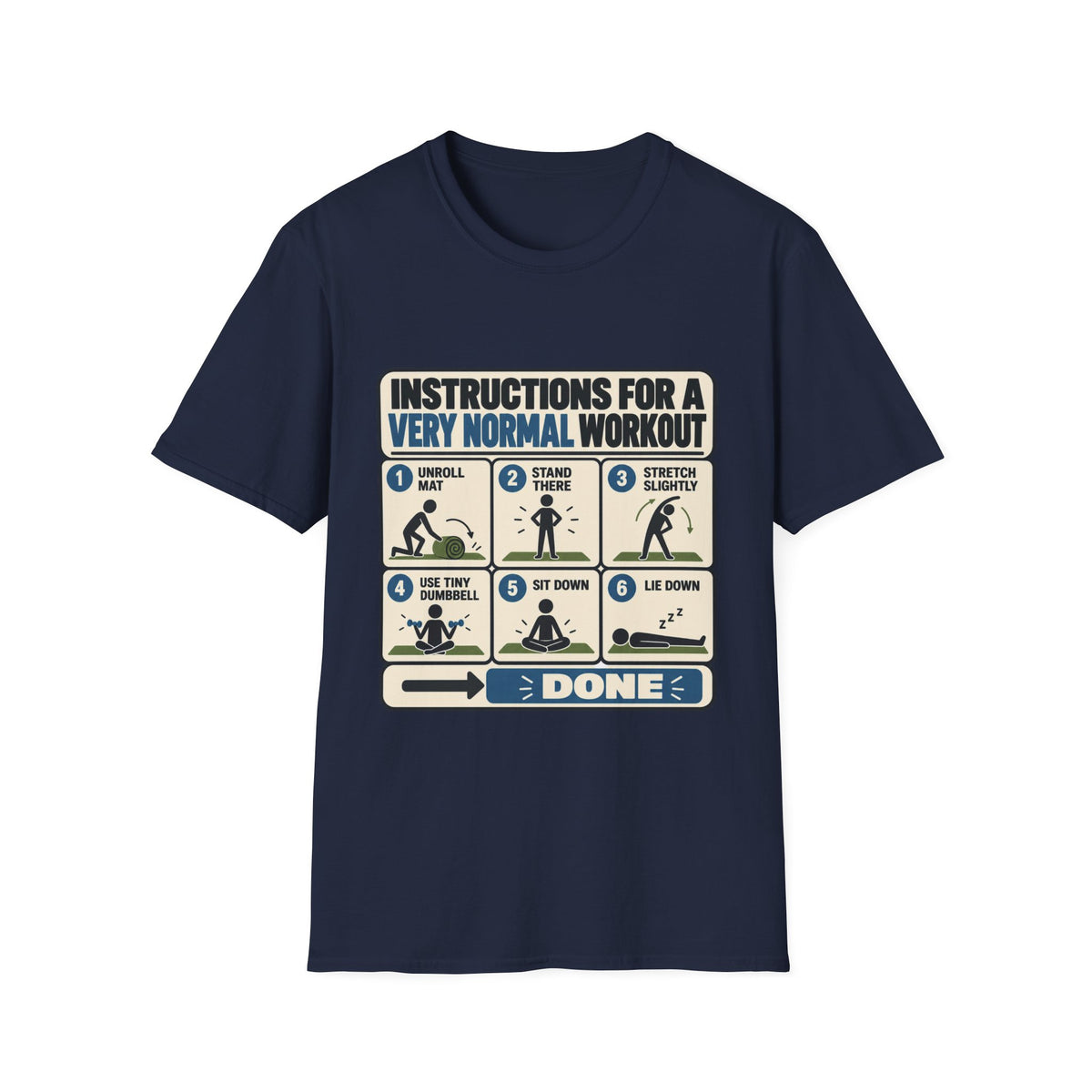 Very Normal Workout Plan T-Shirt