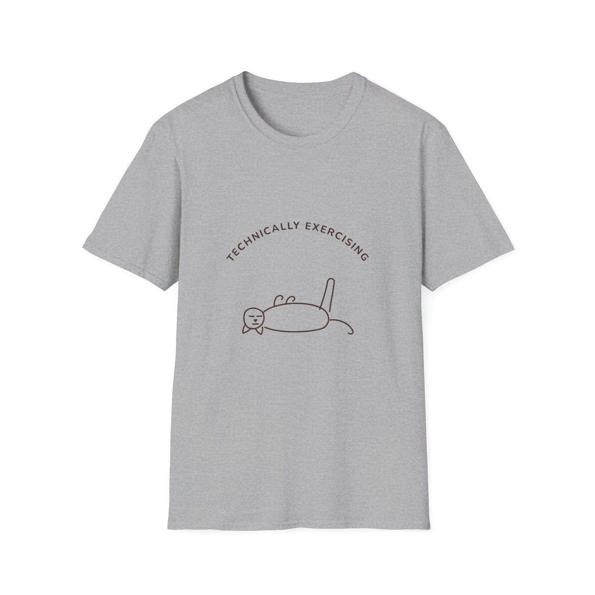 Technically Exercising Abstract T-Shirt