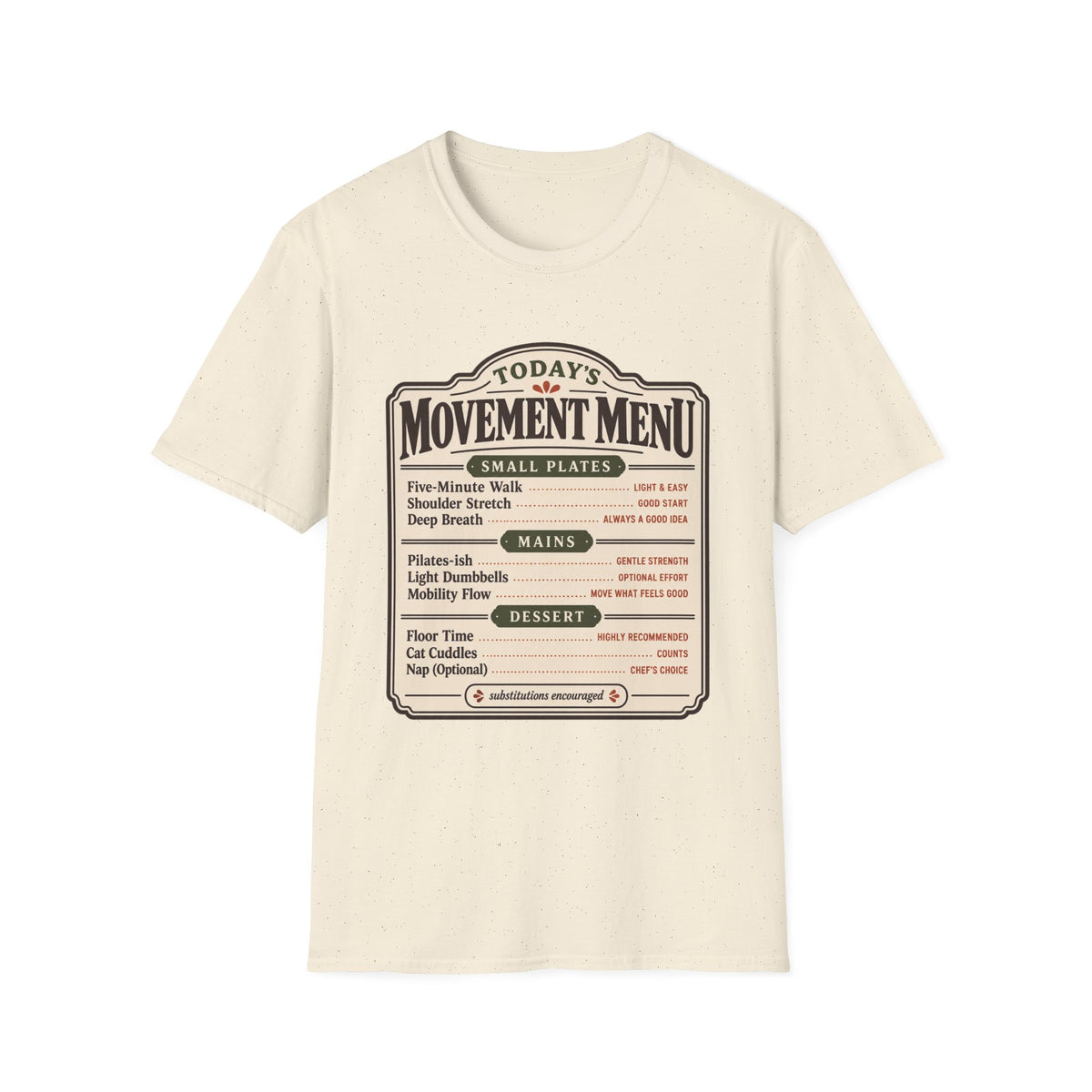 Movement Menu T-Shirt