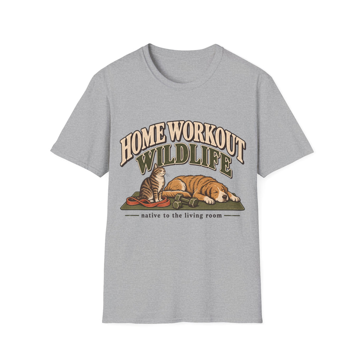 Home Workout Wildlife T-Shirt