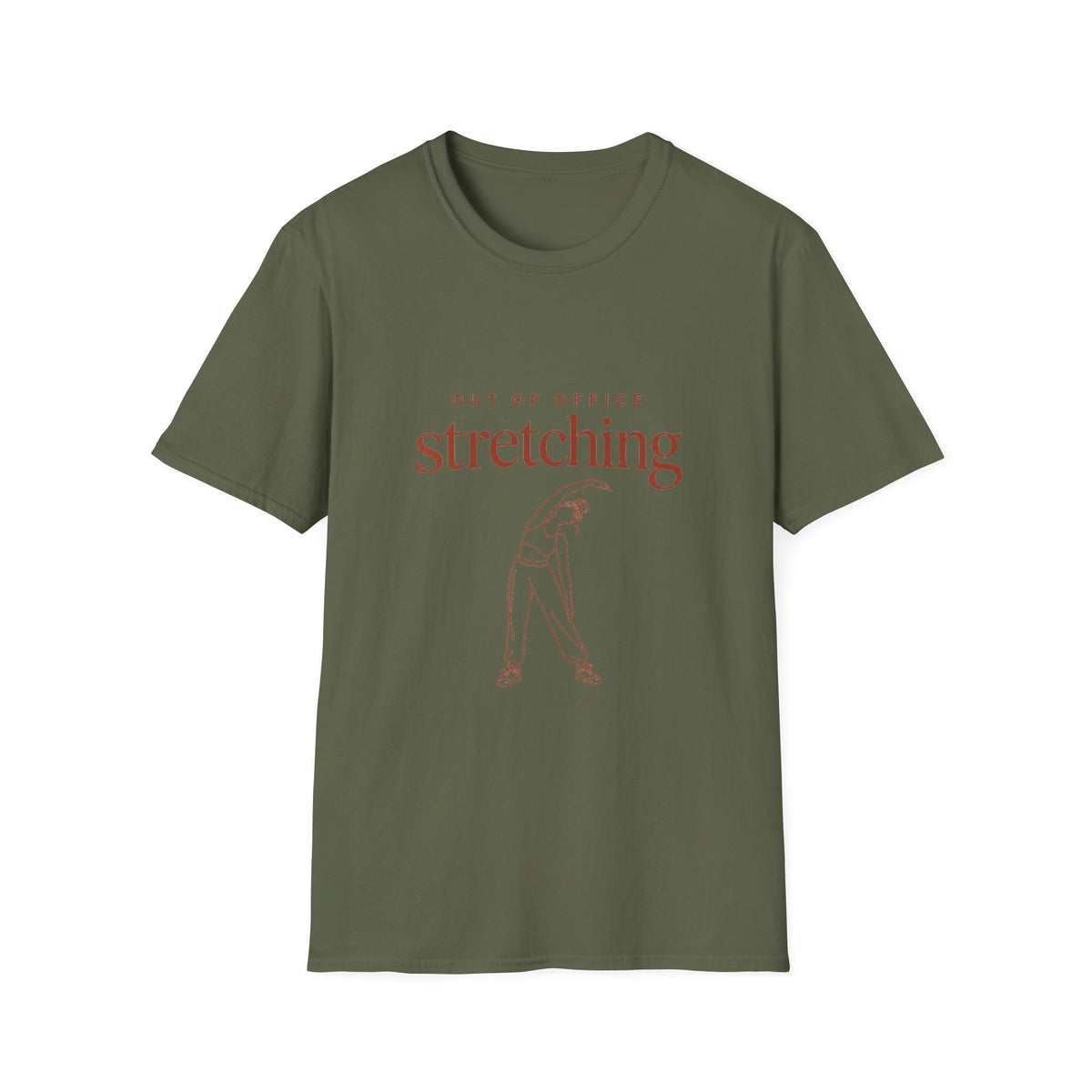 Out Of Office Stretching T-Shirt