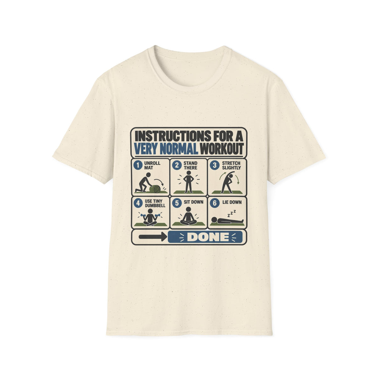 Very Normal Workout Plan T-Shirt