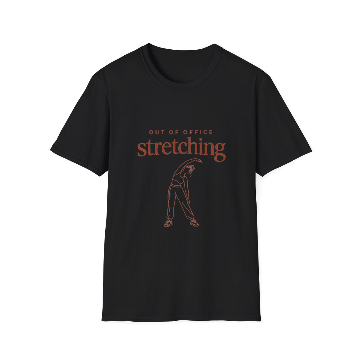 Out Of Office Stretching T-Shirt